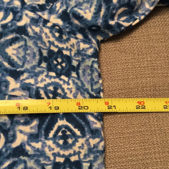 NWT CATHY DANIELS Popover Top 3/4 Sleeves - Picture 6 of 10